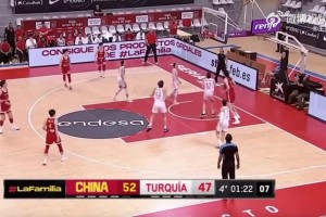 2024年06月23日 欧洲拉练热身赛中国女篮56-51击败土耳其女篮