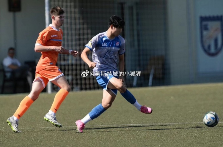 布罗达拉茨U19A队4-2拉德尼基 中国球员龙俊源首发出战打入1球