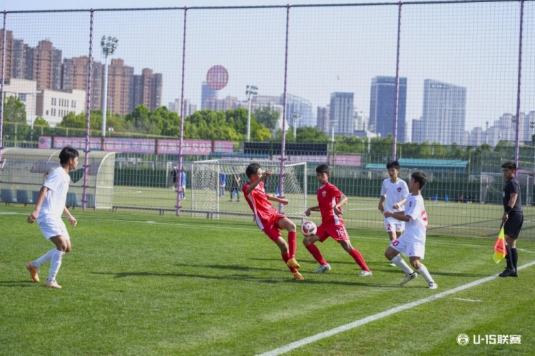 海港U15队以小组第二的排名晋级全国青少年足球锦标赛16强