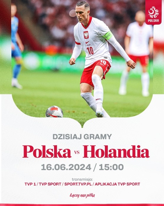 波兰官方晒海报为对阵荷兰预热，泽林斯基单人出镜