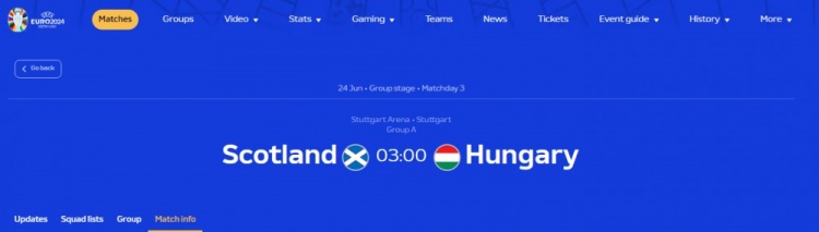 苏格兰vs匈牙利裁判组确定：阿根廷裁判特洛执法比赛