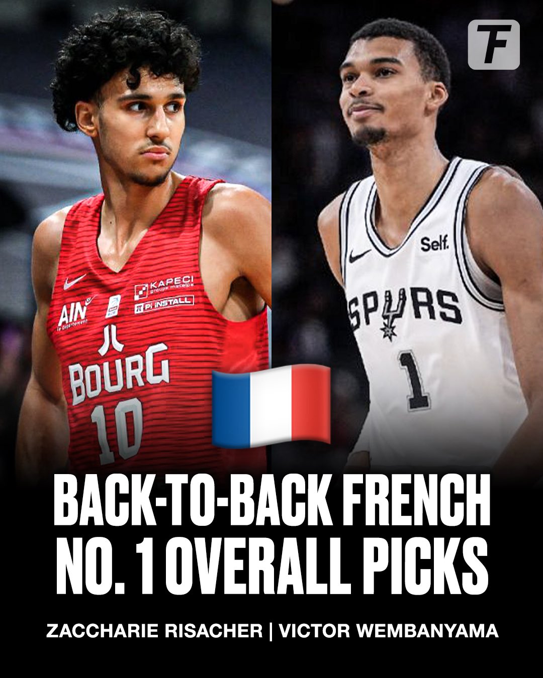 文班+里萨谢！法国人连续两年当选NBA状元！