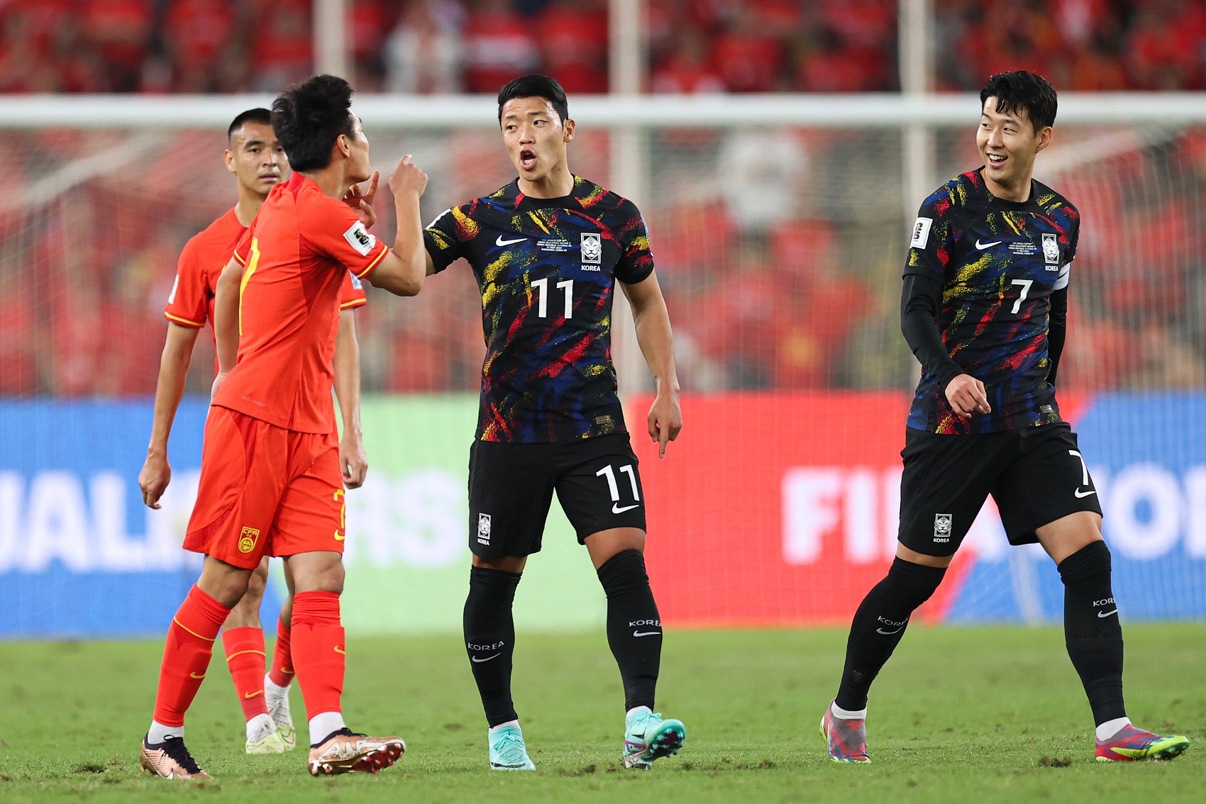 强烈预感，国足可以0比0逼平韩国出线；主要韩国没啥动力一定要赢